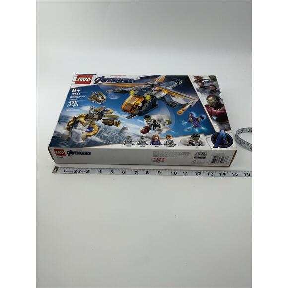 LEGO Marvel Avengers 76144 Hulk Rescue Helicopter New Factory Sealed 8+ 482pcs - Picture 3 of 5